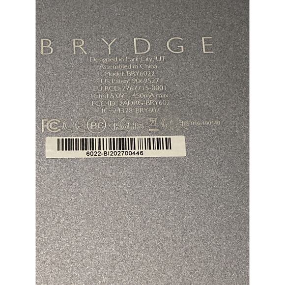 BRYDGE Wireless Keyboard & Magnetic Cover, IPAD PRO 12.9 2020 2018 3rd Gen - Picture 12 of 16